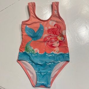 Mayoral mermaid one piece swimsuit